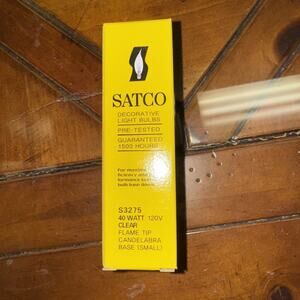 Replacement Bulb for SATCO S3275 40W 120V